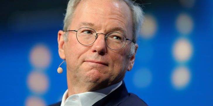 Demission d'eric schmidt, president d'alphabet (google)