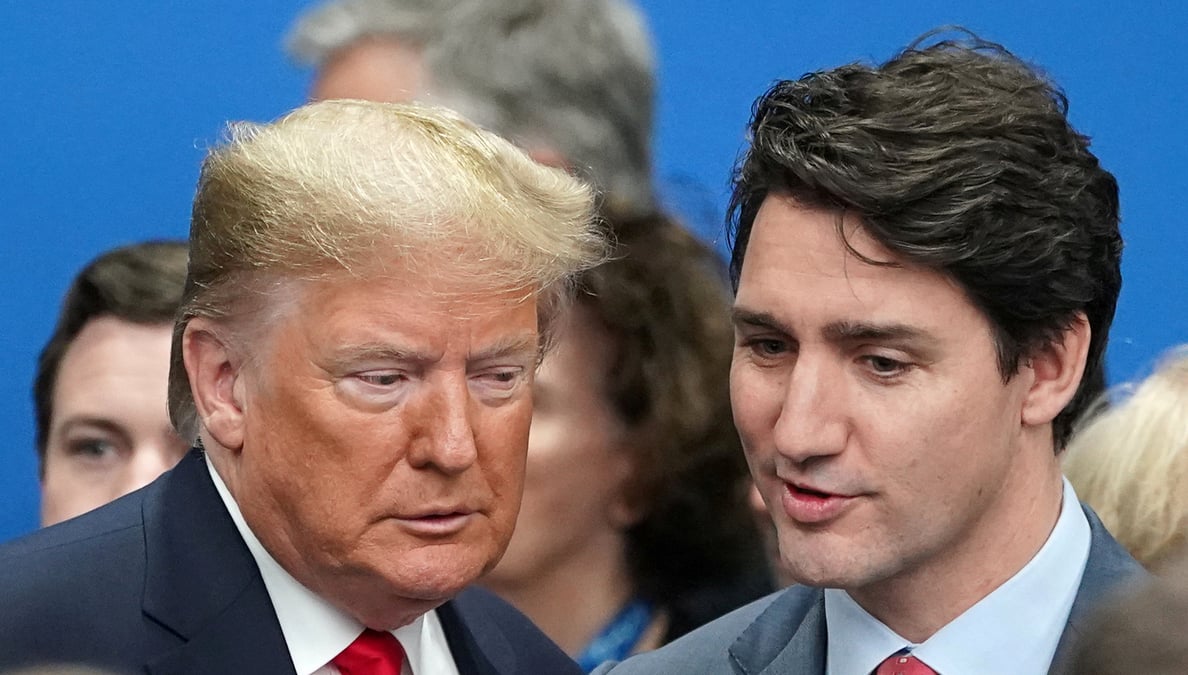 Apparemment moque par trudeau, trump le traite d'"hypocrite"