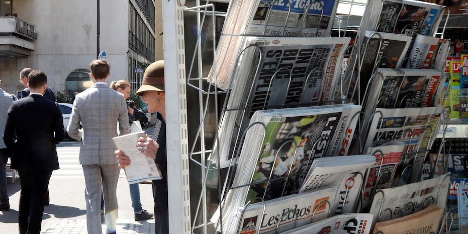 Presstalis assure la distribution des quotidiens nationaux et de 60% de la presse magazine.