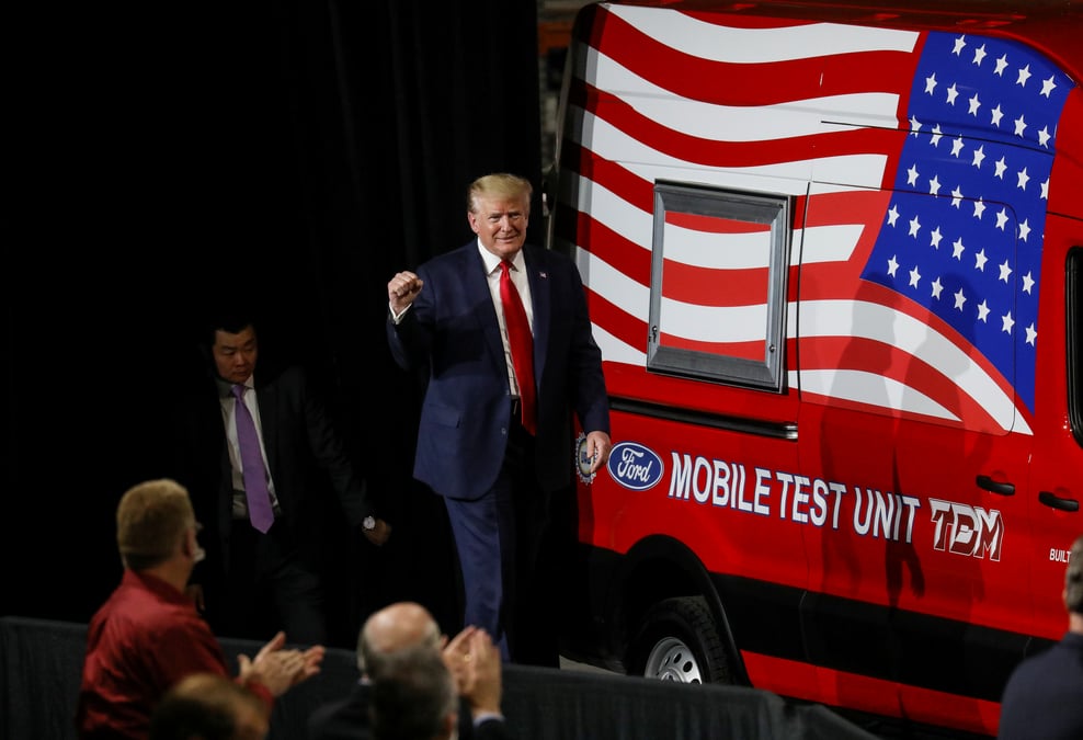 Trump impatient de repartir en campagne pour la presidentielle du 3 novembre