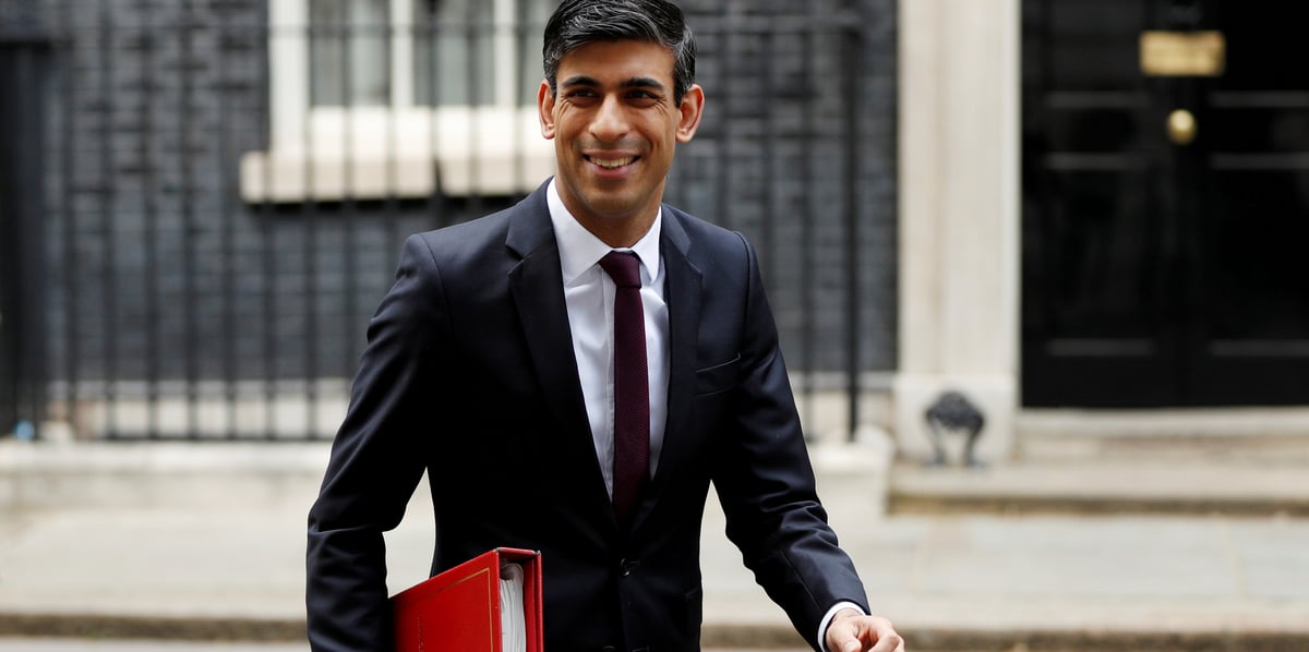 Rishi Sunak, Chancelier de l'Échiquier.