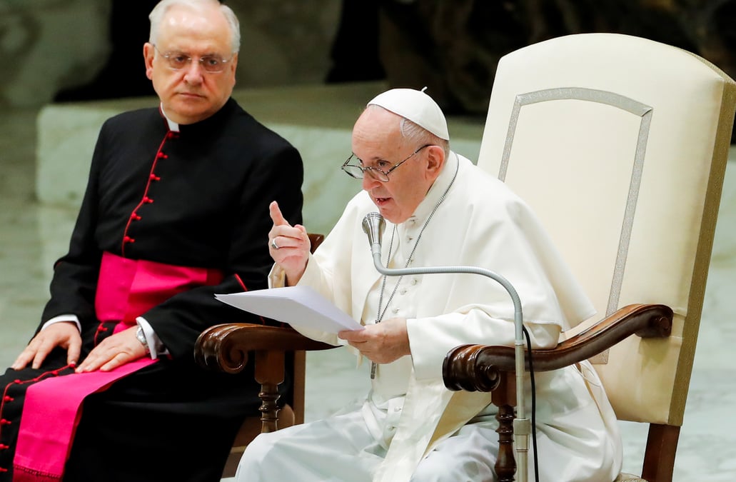 Le pape promet une visite au liban, un an apres l'explosion de beyrouth
