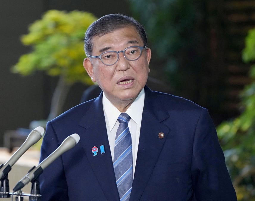 Malgré une remontée récente dans les sondages, Shigeru Ishiba faisait l'objet de critiques internes persistantes.
