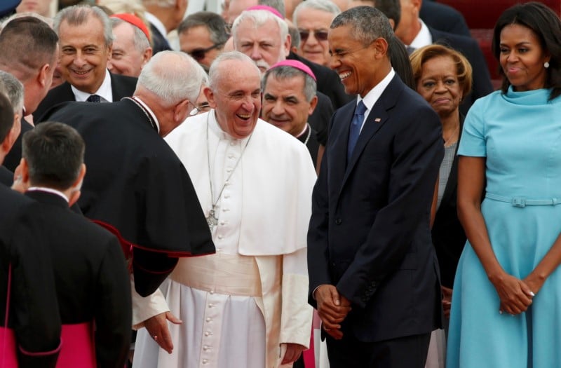 Le pape a washington