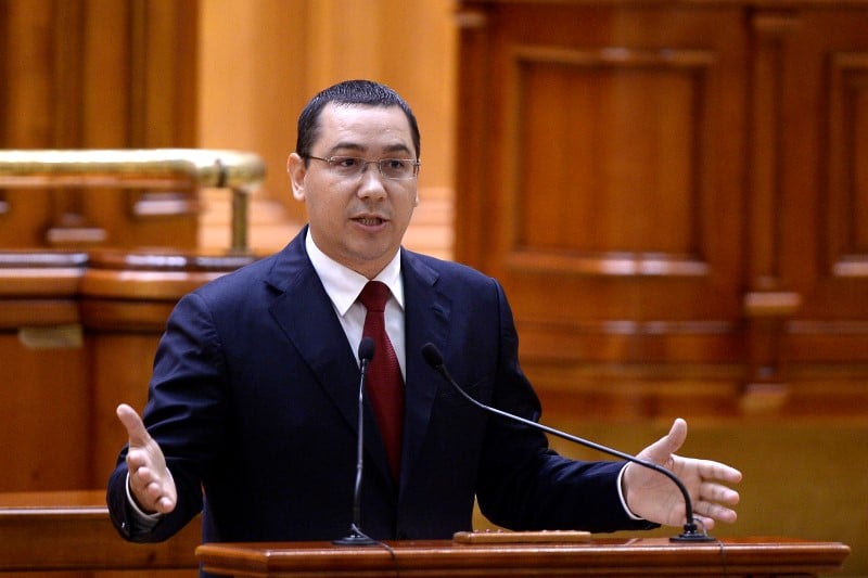 Demission du premier ministre roumain victor ponta