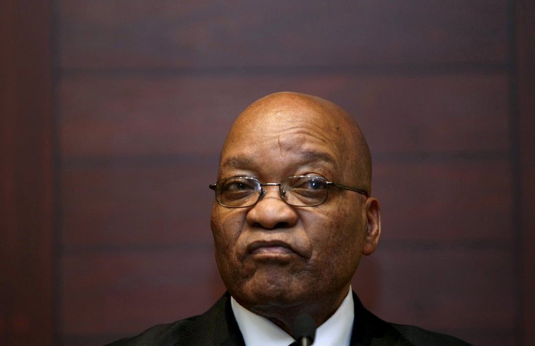 Le president sud-africain jacob zuma en iran 