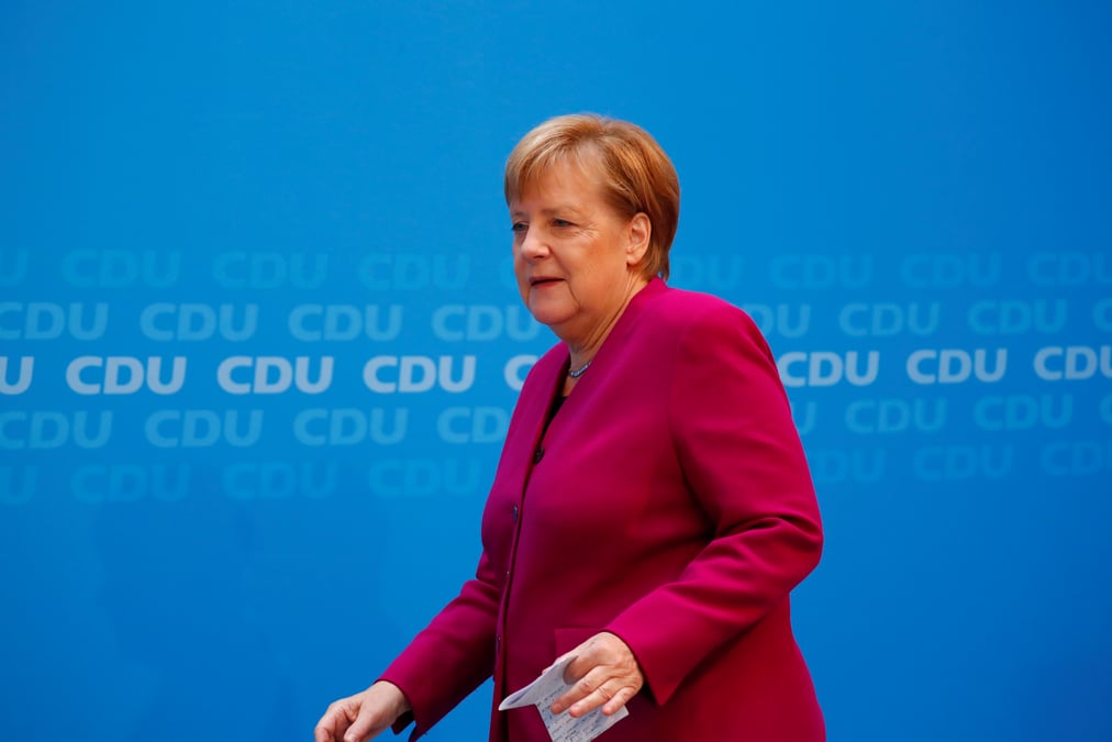 Merkel veut limiter la reduction des emissions de co2 a 30%