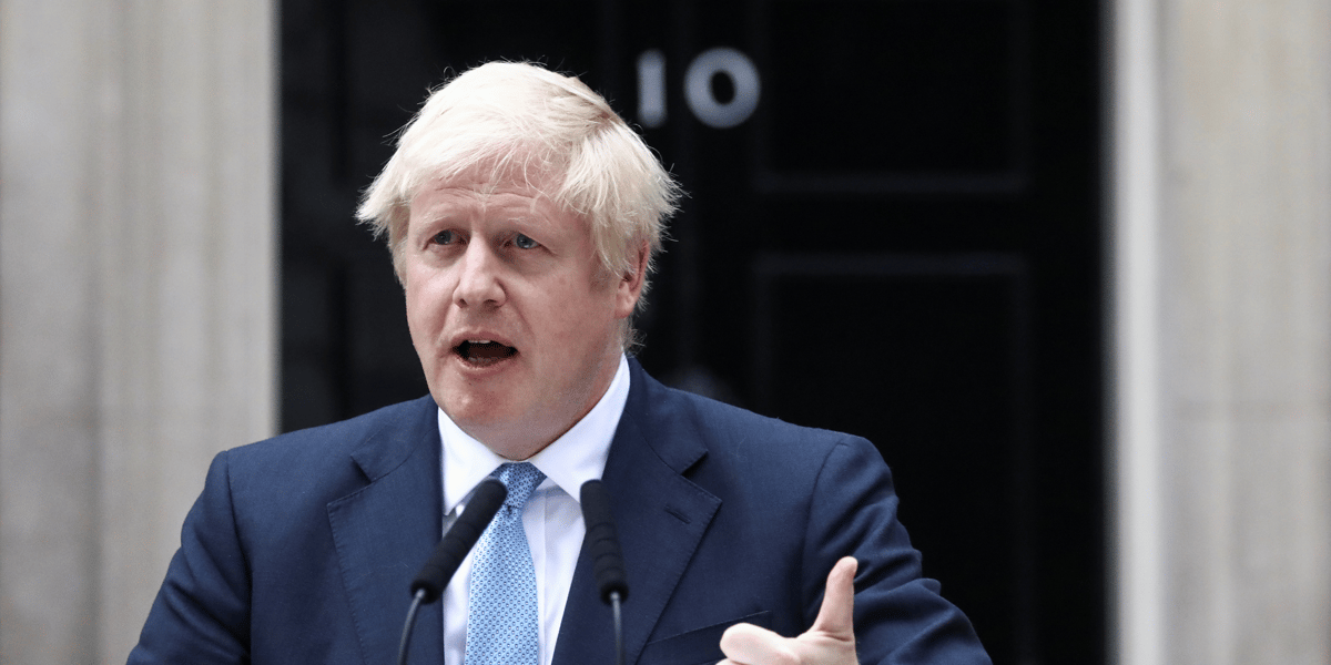 Le Premier ministre britannique Boris Johnson