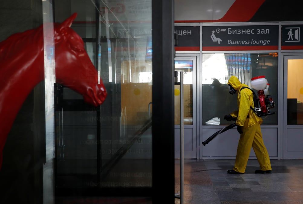 Coronavirus: plus de 5.100 nouveaux cas en russie