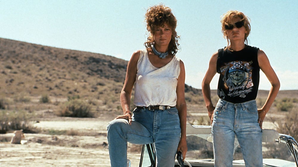 Avec Thelma (Geena Davis) et Louise (Susan Sarandon), Ridley Scott signe le premier manifeste #MeToo et l'apparition à l'écran d'un jeune premier nommé Brad Pitt.