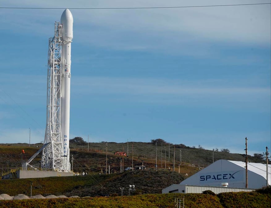 Lancement reussi pour spacex