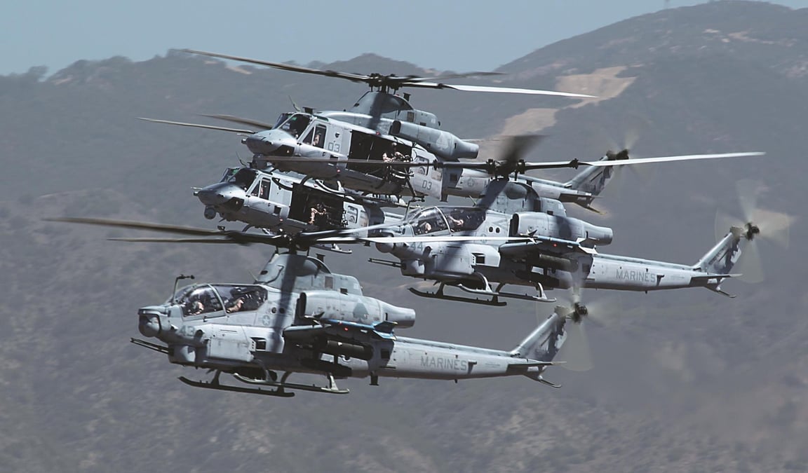 L'hélicoptère d'attaque AH-1Z de Bell est en compétition pour équiper la Philippine Air Force