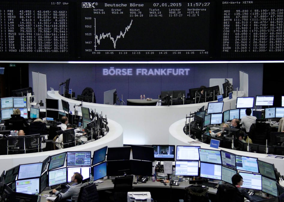 Les bourses europeennes dans le vert a la mi-seance