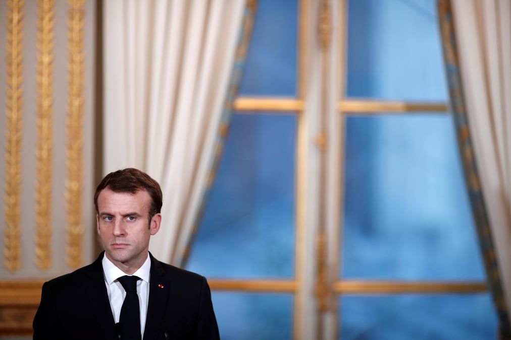 Macron au tchad pour soutenir les troupes francaises et le g5 sahel