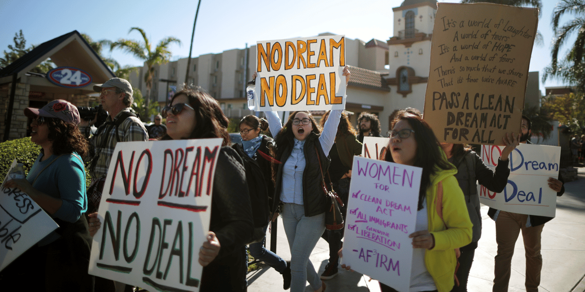 Les "dreamers" decus par l'absence de loi sur l'immigration