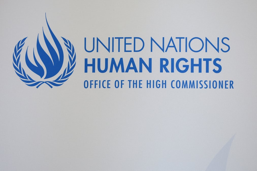 Le logo du haut-commissariat des nations unies aux droits de l'homme, a geneve