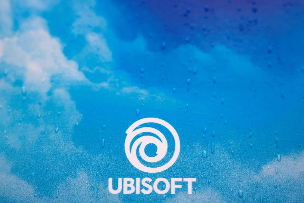 Le logo ubisoft a saint-mande, pres de paris