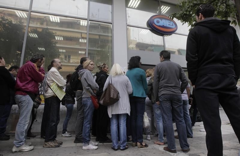Le taux de chômage en Grèce revient à 26,7% en janvier