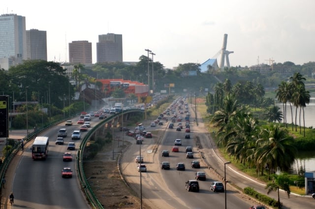 Abidjan circulation Côte d'Ivoire