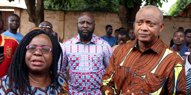 Togo Brigitte Adjamagbo Jean-Pierre Fabre