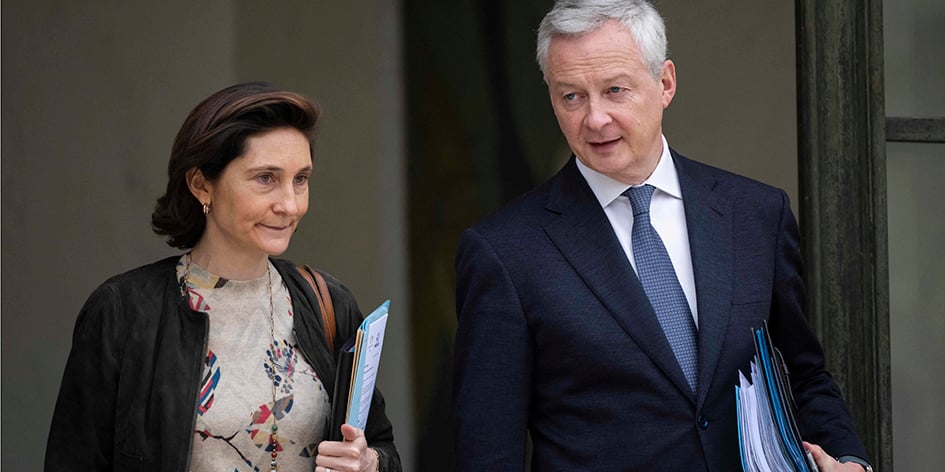 Le ministre de l'Economie Bruno Le Maire