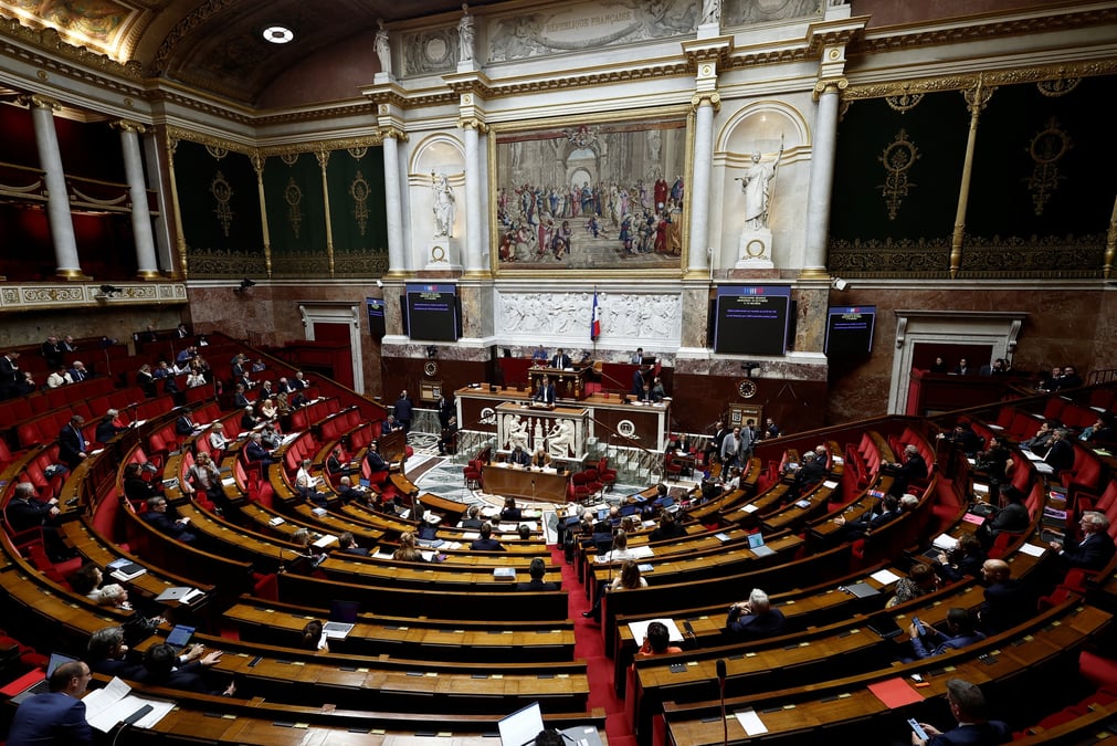 L'assemblee nationale a paris