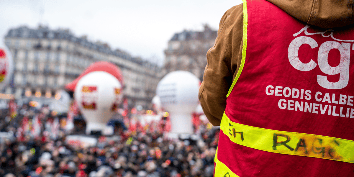 Manifestation, EDF, CGT, grève, France, réforme des retraites, Paris