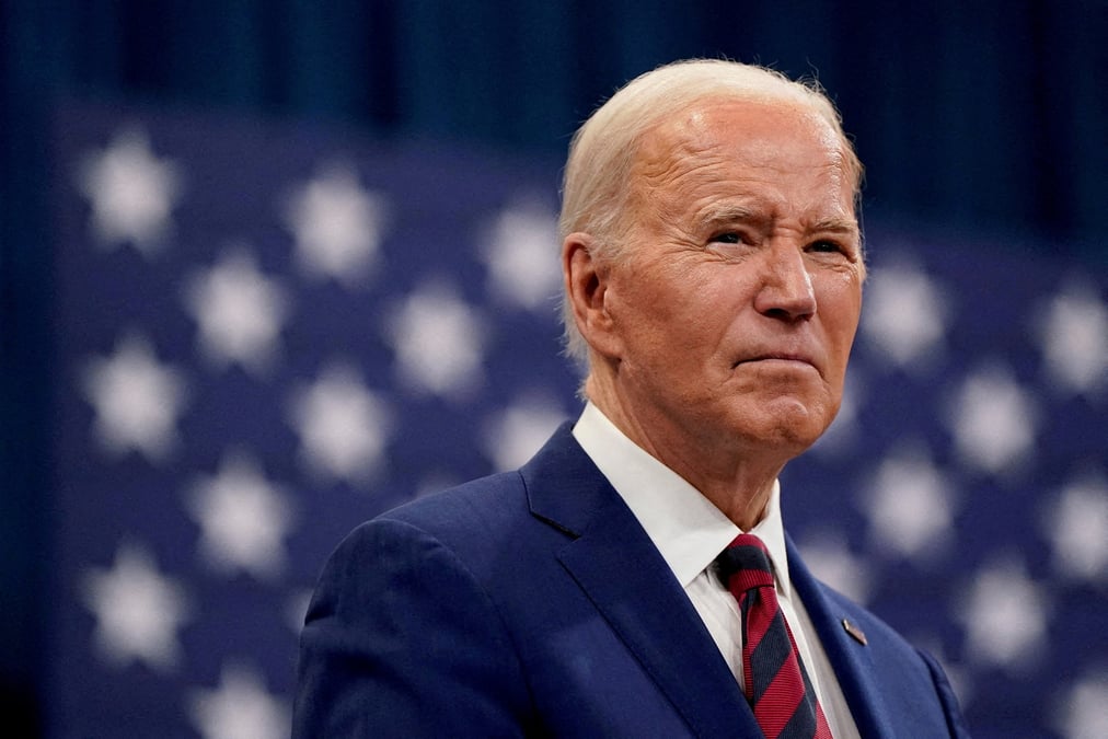 Joe biden a raleigh, caroline du nord, etats-unis
