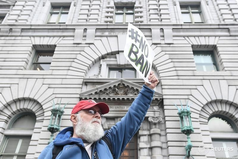 La justice americaine confirme en appel le gel du decret presidentiel