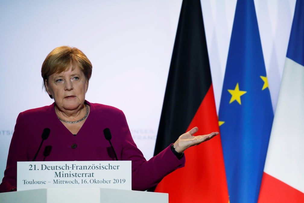 Brexit: "nous sommes dans les derniers metres de la negociation", dit merkel