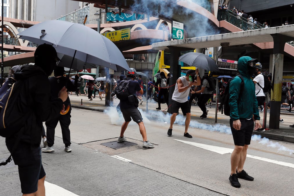 Le chef de la securite de hong kong previent d'une hausse du "terrorisme"