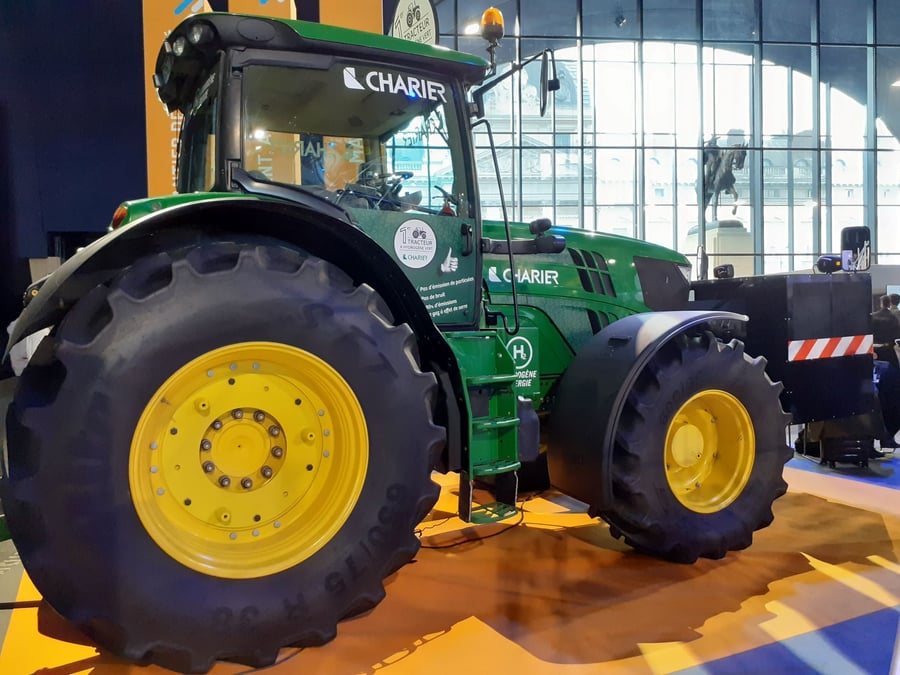 Tracteur à hydrogène Charier