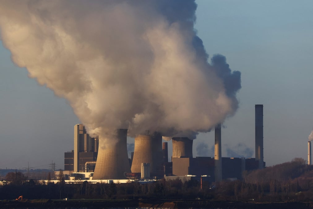 La centrale a charbon de weisweiler en allemagne