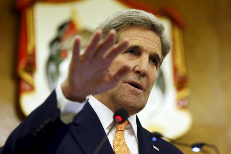 Accord provisoire sur une treve en syrie, dit john kerry