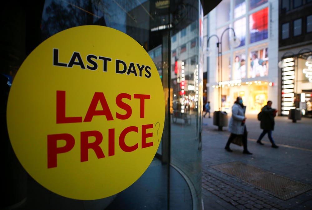 Allemagne: l'inflation en avril confirmee a 2,1% sur un an