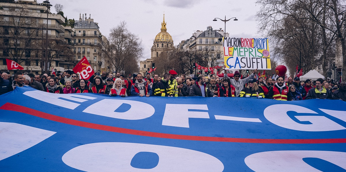 Retraites manifestation EDF
