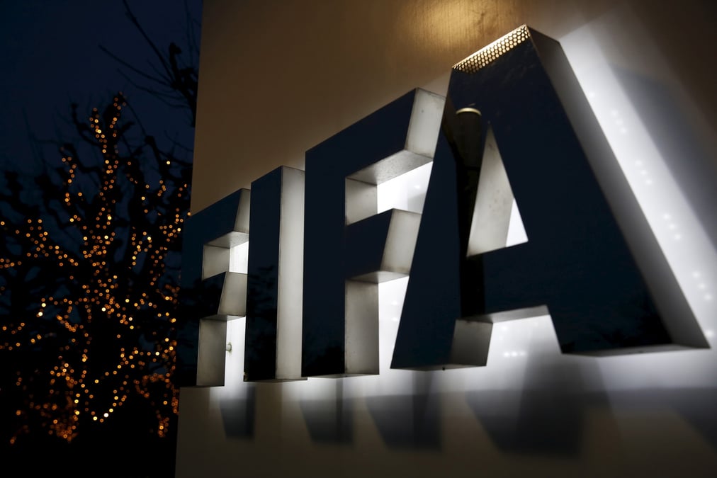 Le logo de la fifa a zurich