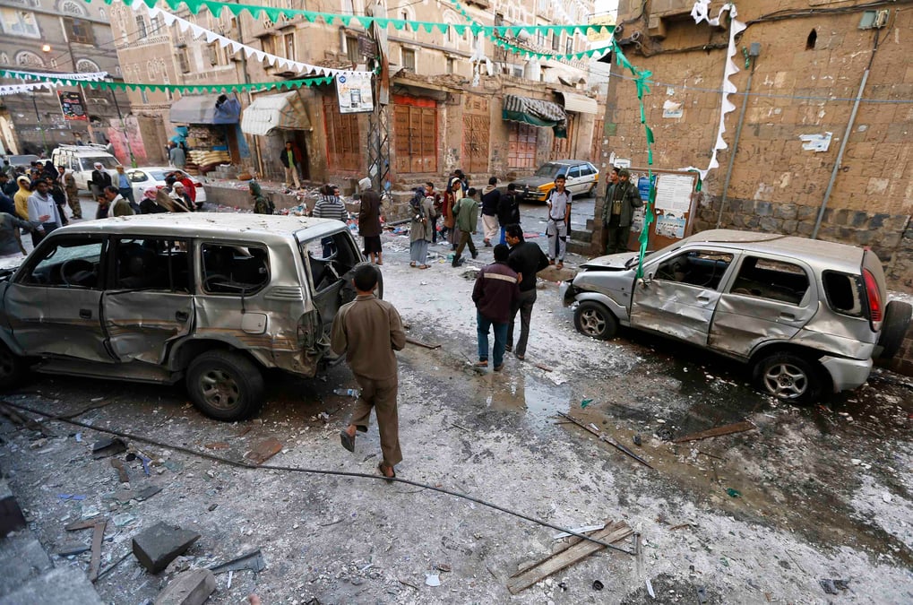Serie d’explosions a sanaa