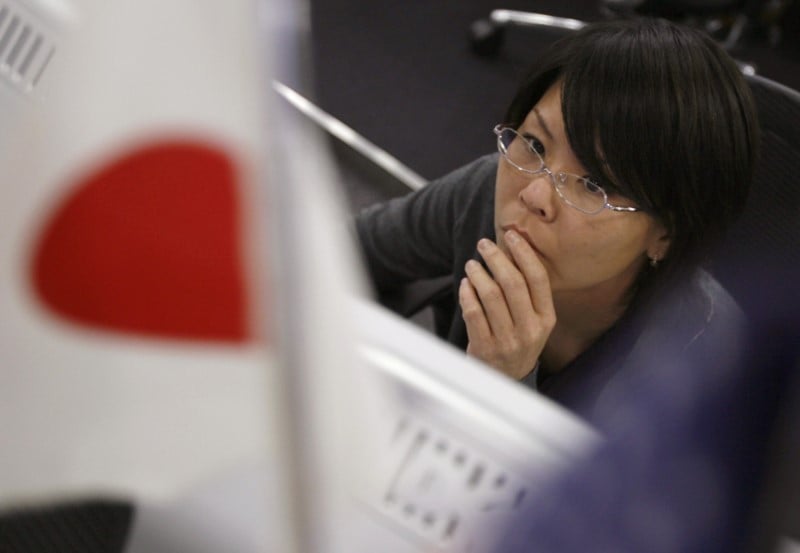 La bourse de tokyo finit en baisse