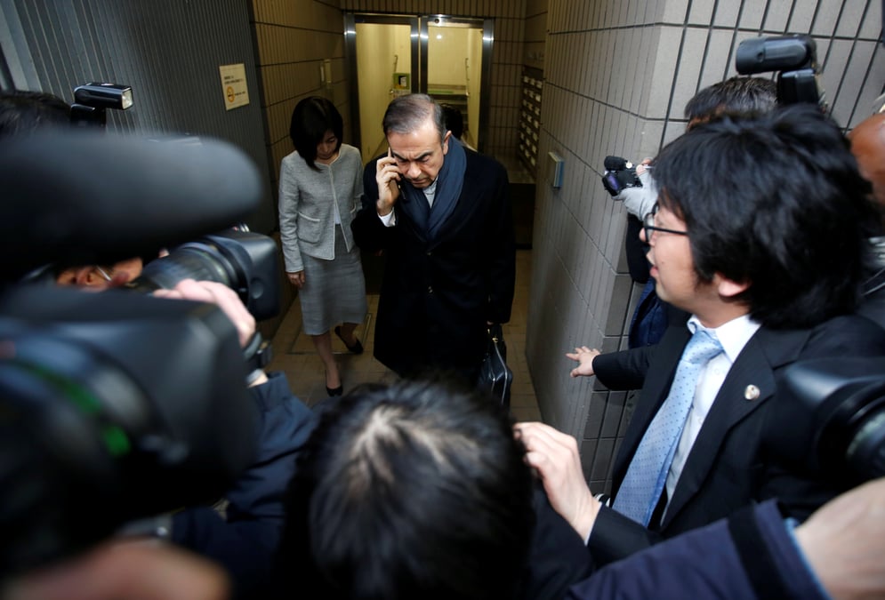 Ghosn a bien utilise l'argent de nissan a des fins privees
