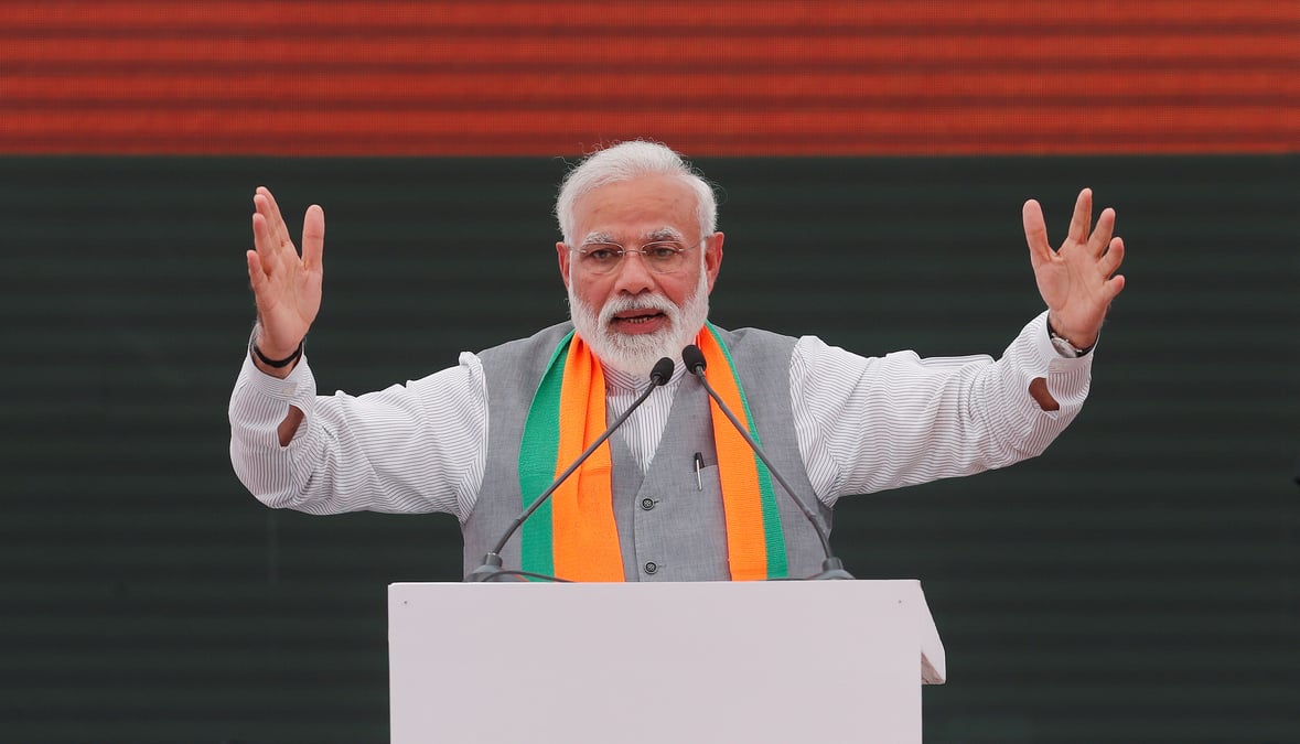 Inde: le bjp et ses allies au bord de la majorite absolue