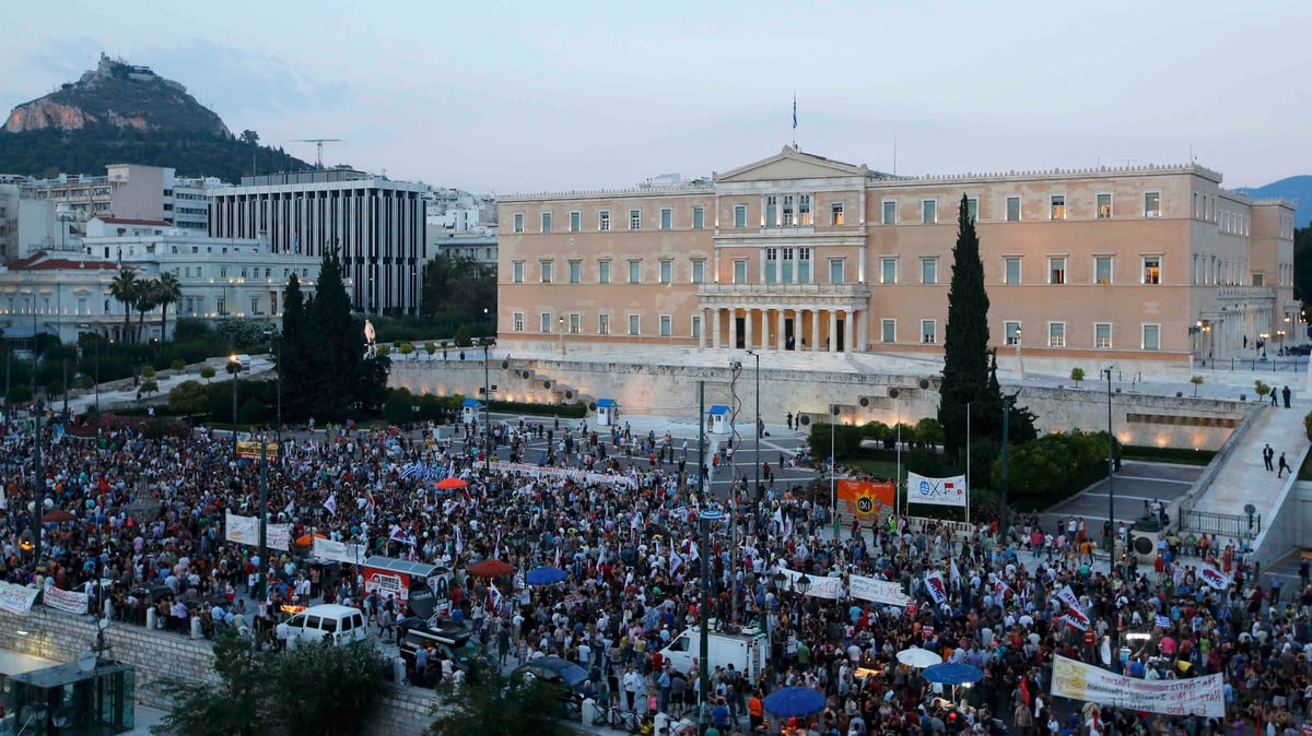 L'euphorie s'evanouit en grece 