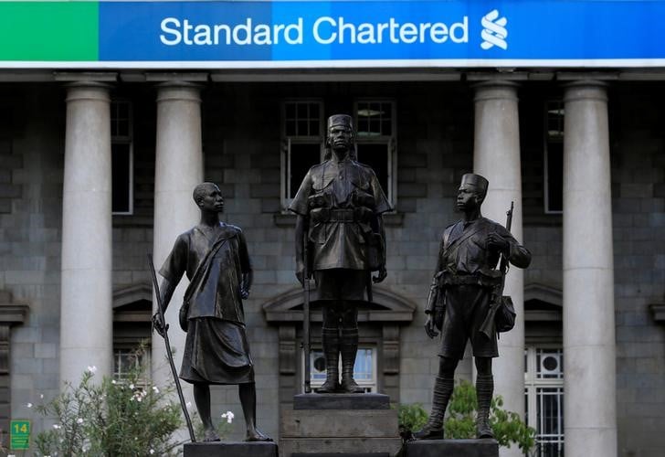 Stanchart double son benefice trimestriel