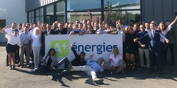 L'entreprise héraultaise A+ Energies, spécialisée dans les solutions énergétiques positives, s'installe à Castries (novembre 2018)
