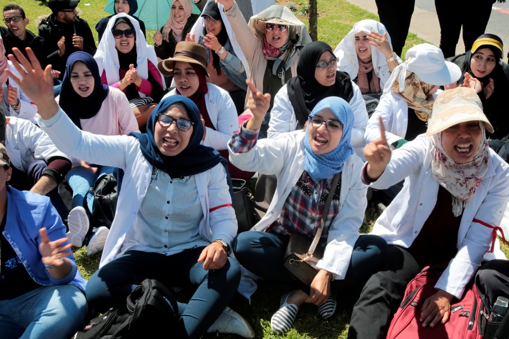 Maroc: les enseignants manifestent a nouveau a rabat