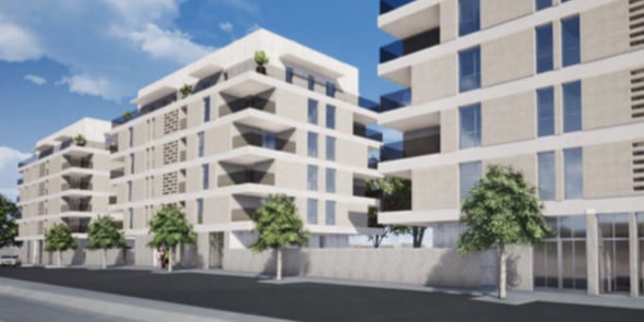 Les 11 logements en bail réel solidaire feront partie de la résidence Block Chain, à Castelnau-le-Lez