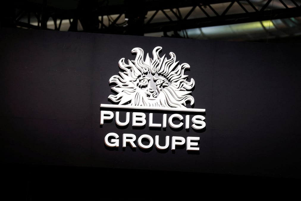 Photo d'archives du logo de publicis