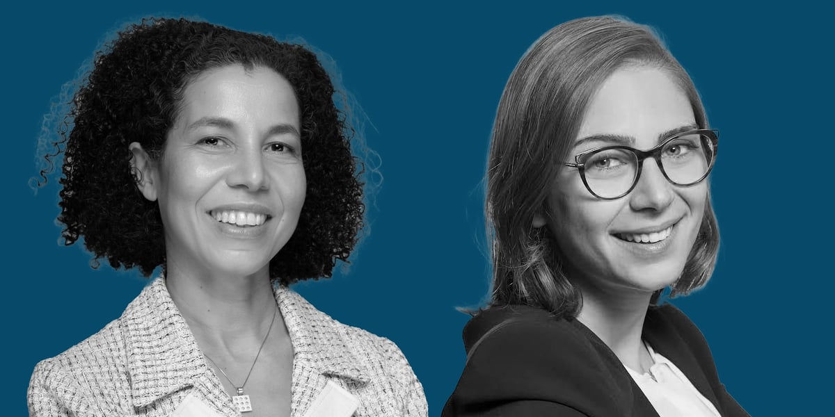 Batoul Hassoun et Elsa Mainville.