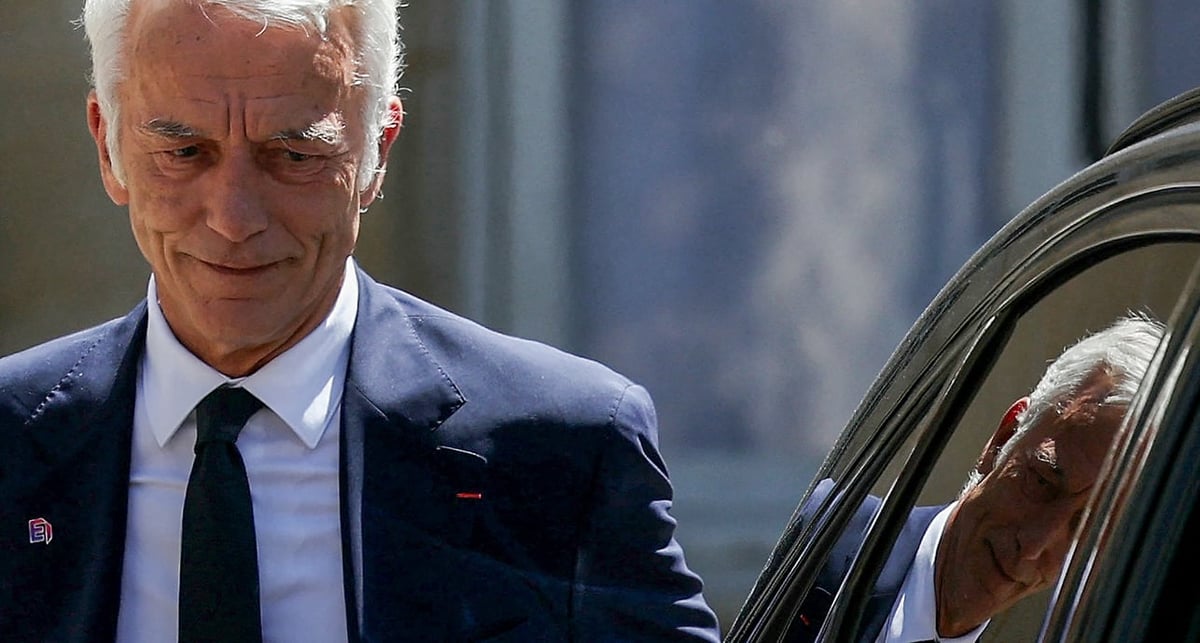 Le président du Medef, Patrick Martin, à Matignon le 24 juin.