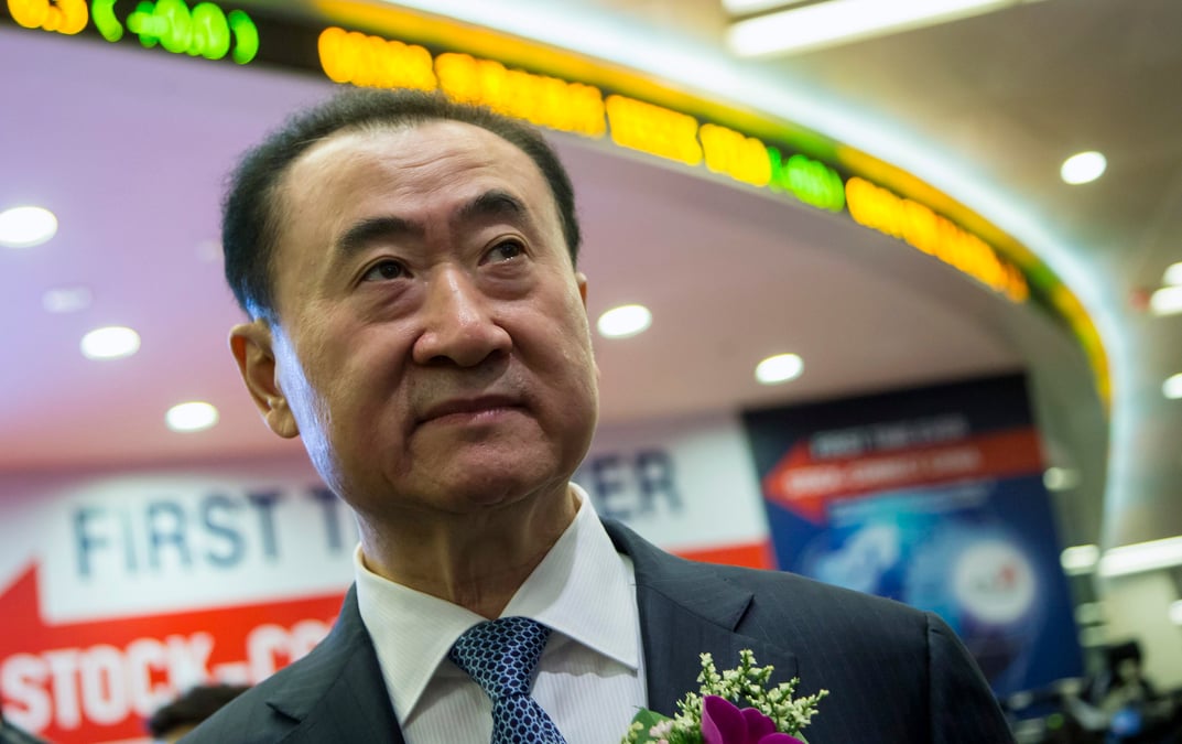 Le titre du promoteur immobilier en dalian wanda en recul pour ses debuts boursiers a hong kong